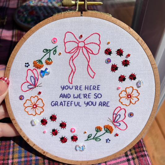 New England Bugs - Embroidery Template
